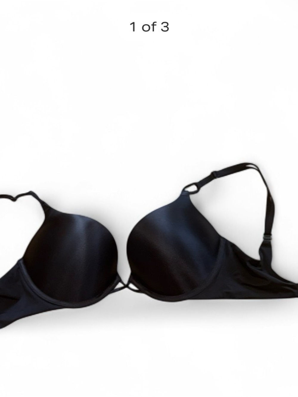Victoria's Secret Black Smooth Push-Up Bra